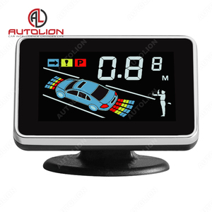 8 Radar Front and Rear Parking <strong>Sensor</strong> Kit <strong>Reverse</strong> <strong>LCD</strong> Display Monitor 12V Auto Parking Assist <strong>System</strong> - Product Image 6