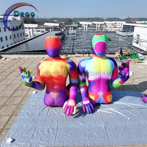 <span class=keywords><strong>Inflatable</strong></span> người bóng bơm hơi khổng lồ mô hình trang phục cho các bên sự kiện chương trình khuyến mãi - Product Image 2