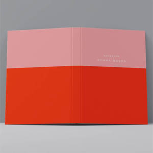 LABON-Cuaderno con impresión personalizada, libreta con diseño de bloque de color, nombre personalizado - Product Image 6