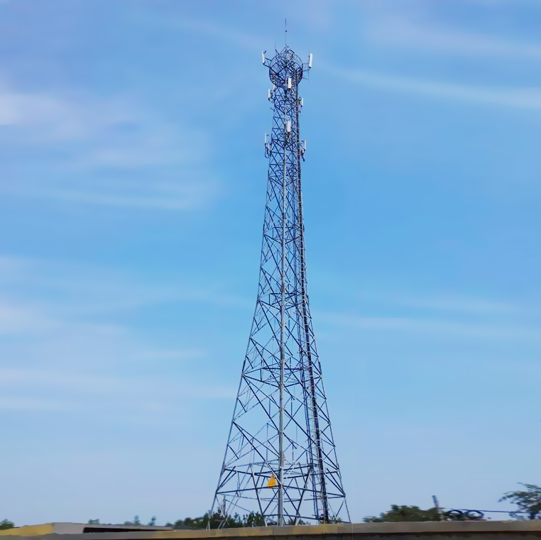 International Standard Steel Lattice Tower 110kV-230kV Monopoles Steel Lattice Tower