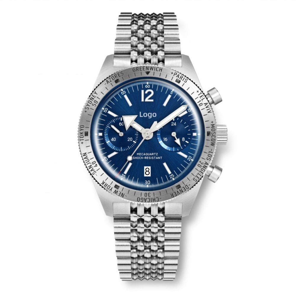 BGW9 Super-LumiNova et cadran bleu