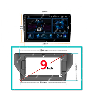 Car DVD Player Frame for FORD <strong>FIESTA</strong> 2006-2011 9INCH Touch Screen Android Radio Farme Stereo - Product Image 6