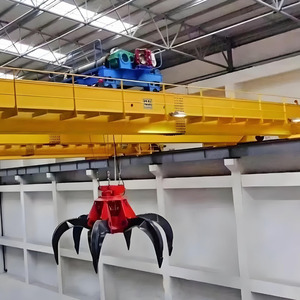 Trilho Montado Grab Gantry Crane 20-50Ton para Port/<span class=keywords><strong>Bulk</strong></span> Terminal <span class=keywords><strong>Material</strong></span> <span class=keywords><strong>Handling</strong></span> Systems
