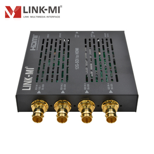 12G-SDI to <strong>HDMI</strong> Converter 4K60Hz, 18G, With Audio Extract to Analog <strong>Output</strong> DIP <strong>Switch</strong> Control 4ch 3G-SDI Converter