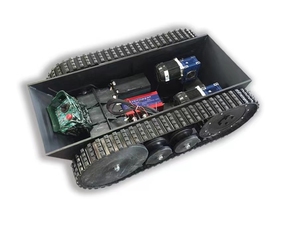 Automazione telecomandata elettrica per tutti i terreni piccoli sistemi di sottocarro in gomma piattaforma per escavatori - Product Image 3