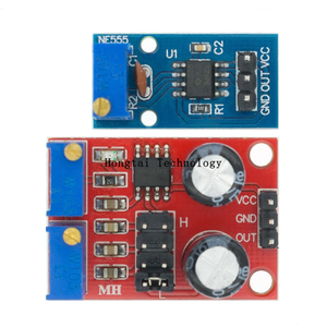 NE555 modulo regolabile per ciclo di lavoro a frequenza di impulso a onda quadrata generatore di segnale a onda rettangolare motore stepper drive - Product Image 1