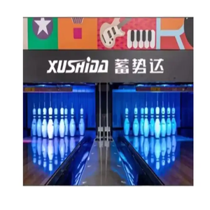 Ce认证的USBC标准保龄球中心设备串Pinspotter机合成车道在黑暗中发光，带发光二极管灯 - Product Image 4