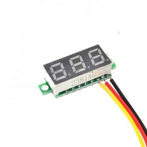 0.28 Inch <strong>2</strong>.5V-30V Mini Digital Voltmeter Voltage Tester Meter LED Screen Digital Voltmeter <strong>Red</strong> LED Display <strong>2</strong> Wires Hot Sale - Product Image 4