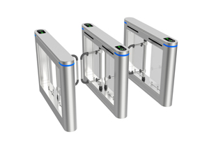 Una scelta sicura ed elegante automatica dei portoni di velocità pedonali tornello qr codice lettore Anti-collisione Flap barriera cancello - Product Image 4