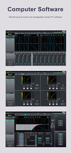 AES入力/出力16バンドEQFIR3入力6出力デジタル音声処理スピーカー管理DSPオーディオプロセッサ - Product Image 3