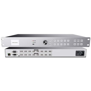 UHD 8x8 4K 60Hz âm thanh chuyên nghiệp video ma trận chuyển Splitter tất cả-trong-một thông minh EDID IR RS232 âm thanh tường xử lý - Product Image 1