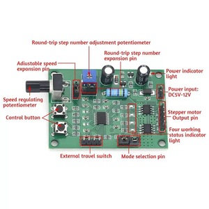 Scheda di controllo multifunzione Micro-Stepper Motor scheda di controllo a decelerazione a 5 fili fase a 4 fili - Product Image 2