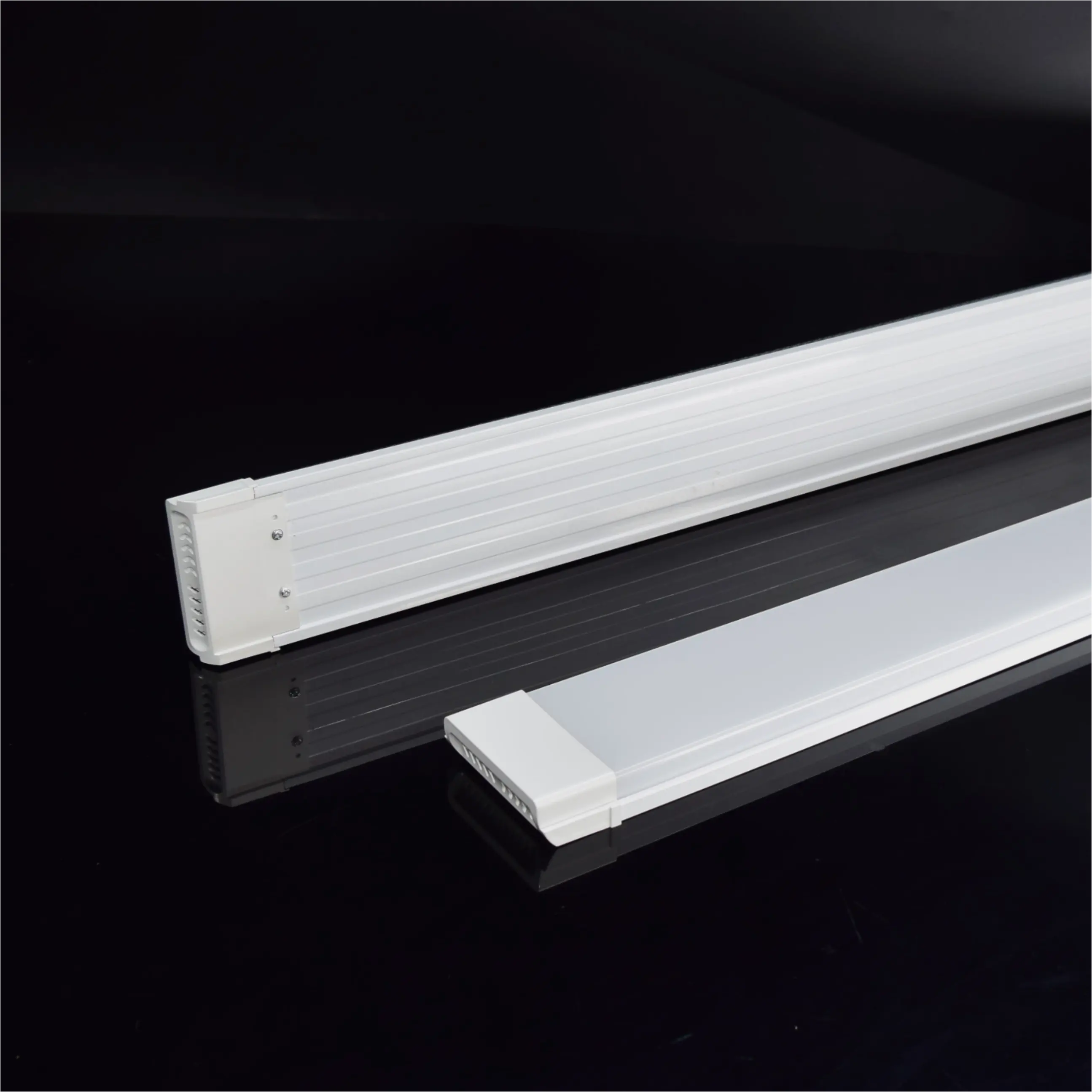 2/3/4Ft 120cm linear purificação lâmpada 50W 72w 100w led sarrafo luz de alta qualidade modernos sistemas de iluminação linear