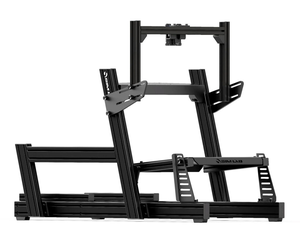 Brazo de aleación de aluminio, simulador de soporte de monitor triple, control de siguiente nivel, SIM de movimiento, simulación de carreras, plataforma de chasis