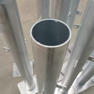 Maßgefertigter Blechbearbeitungsservice CNC-Stanzen Biegen Schweißen Feuerverzinkung Metallhalterung Rahmen - Product Image 5