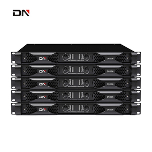Venta al por mayor de alta calidad DN206 Clase D Amplificador de potencia 2 canales 600W Amplificador de potencia