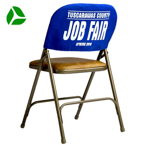 Custom Logos Chair Cover Sublimation Printed Party <strong>Matches</strong> Events Designs VIP <strong>New</strong> Members Reserved Chair Covers - Product Image 3