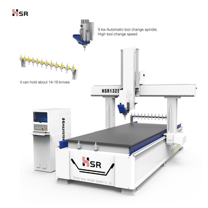 Hausser Computer Controlled <strong>Multi</strong> <strong>Function</strong> Wood <strong>CNC</strong> <strong>Router</strong> Rotary 4 Axis 8 Heads Wood <strong>CNC</strong> <strong>Router</strong> for Carving Wood