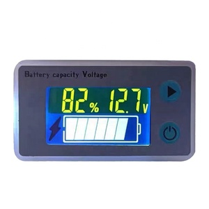Yüksek kalite LCD voltmetre metre göstergesi 10-100V pil gücü monitör ekran göstergesi - Product Image 1