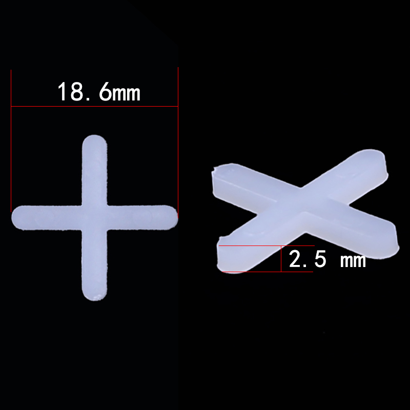 Croisillons pour système de nivellement de carreaux 2,5 mm