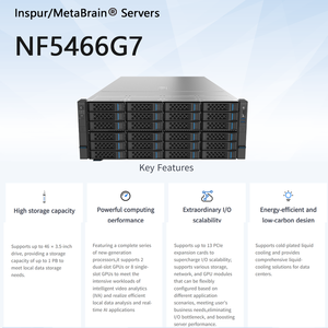 Excelente rendimiento informático 4U Servidor optimizado para almacenamiento de doble socket NF5466G7 con gran capacidad de almacenamiento - Product Image 2