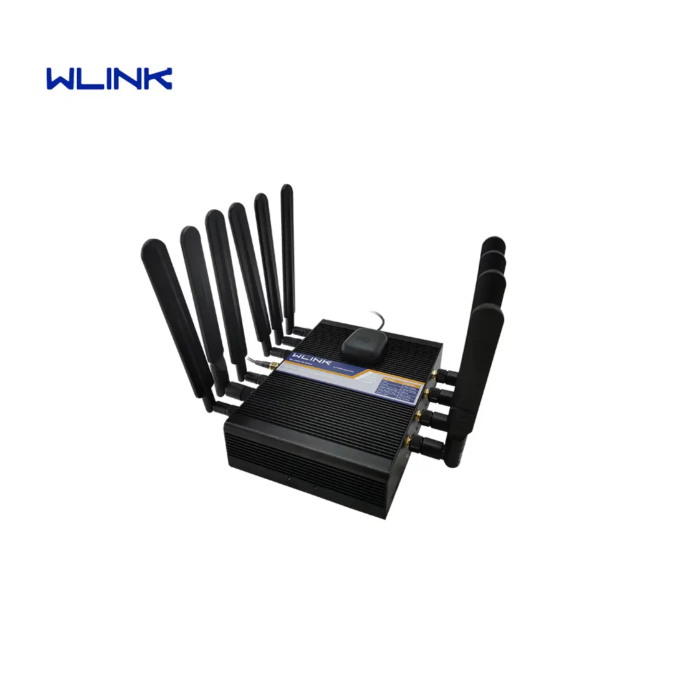 WLINK G930 Router industri 5G IoT Gateway 5 LAN Dual Band 2.4G 5.8G WIFI RS232 RS485 5G Router seluler
