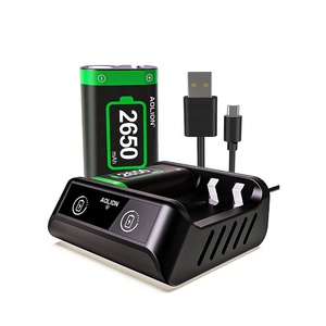 ชุดแบตเตอรี่ชาร์จ AL-XB2010 2650Mah สำหรับ Xboxes Series X S ชุดชาร์จแบตเตอรี่สำหรับ Xboxes One อุปกรณ์เสริมสำหรับเกม - Product Image 1