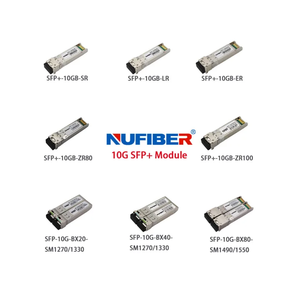Fabrik-Großhandel 155M 1.25G 10G 25G 40G 100G 850nm LC SFP SFP+ XFP SFP28 QSFP+ QSFP28 Optischer Glasfaser-Transceiver SFP-Modul - Product Image 4