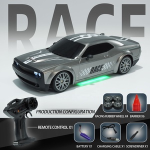 2024 Popular 1:20 Cheap Kid <strong>Toys</strong> High Speed Cars 4x4 <strong>Black</strong> 2.4g Remote Control Racing Hobby Model With Light Drift <strong>RC</strong> Car - Product Image 2