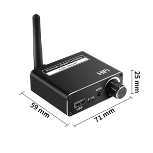 Receptor de audio digital D18 con conector de 3,5 MM a Convertidor analógico Adaptador de reproductor USB - Product Image 4