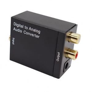<strong>Digital</strong> <strong>to</strong> Analog Audio Converter <strong>Optical</strong> Fiber Coaxial Signal <strong>to</strong> Analog DAC Spdif Stereo 2*RCA Decoder Without Cables - Product Image 3