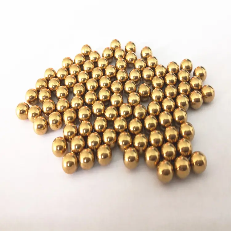 copper gold tin plated steel balls