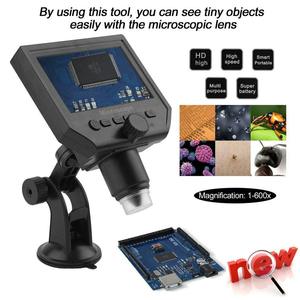 Portable Smart LCD <strong>Digital</strong> <strong>Microscope</strong> G600 4.3&quot; LCD HD 600x 3.6mp High Expansion for Mobile Cellphone Board Repair - Product Image 5