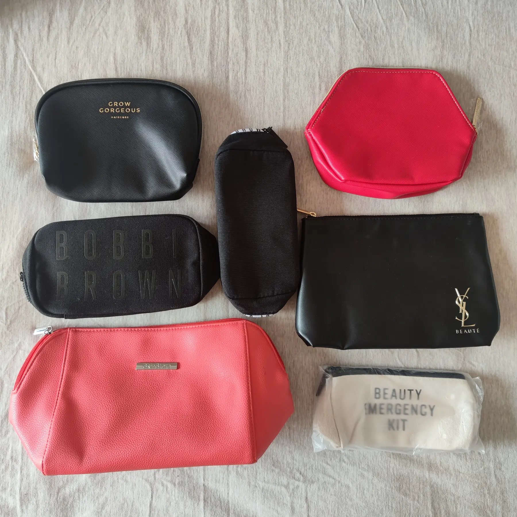 Prezzo competitivo oem custom cosmetic bag cosmetic organizer bag makeup train case nero