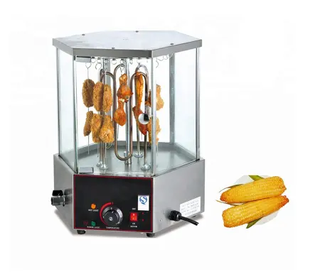 Good Quality corn roaster machine/rotary roasted corn machine, chick feet bake machine