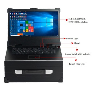 Customized Industrial 16.1 Inch LCD Display Portable Laptop <strong>Computer</strong> Server <strong>Case</strong> - Product Image 2
