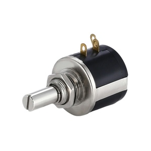 534 Multi-turn10 turn wirewound <strong>potentiometer</strong> Adjustable rotary <strong>potentiometer</strong> 5% <strong>linear</strong> 0.25% 2w <strong>potentiometer</strong> 10k ohm - Product Image 1