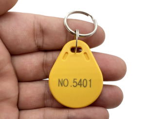 Program URL HF 13.56MHZ RFID Key Tags NFC Keychains QR <strong>Code</strong> Customized logo Access Control Rfid Key Fob T5577 Copyable Keyfobs - Product Image 2