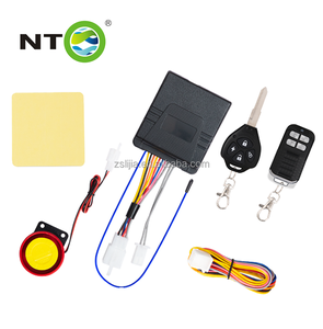 NTO DC12V anti-kapmak fonksiyonu ayarlanabilir ana bilgisayar altı akor ton 125Db anahtarsız sürüş asma kilit Alarm motosiklet aksesuarları