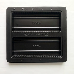 1x50pc ddr2/ddr3 & ddr4 SODIMM RAM ESD лоток контейнер коробка для хранения с крышкой - Product Image 1
