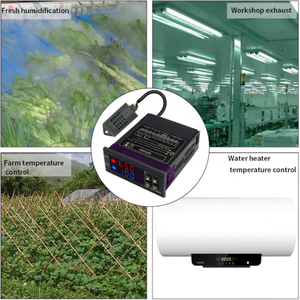 Minicontrolador Digital Dual de humedad y temperatura, SHT-2000 - Product Image 6