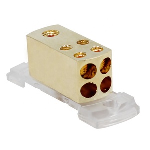 電源ケーブルバッテリー端子スプリッター分配ブロック0Ga入力4X4Ga出力分配ブロック - Product Image 3