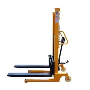 简单堆垛机可移动液压物流手定制手动液压平台堆垛机 - Product Image 2