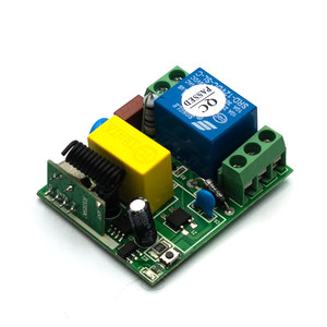 433mhz RF Wireless trasmettitore e ricevitore DC 12V 1CHs funzione impermeabile e Anti-Shock - Product Image 1