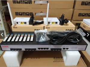Komple ağ yönetimi fonksiyonu MINI OLT 8 Port PON Olt C + + + + SFP optik destek otomatik Resister ONU yetkilendirme - Product Image 3
