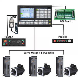 Kit de enrutador CNC multifunción de 3 ejes con control Ethernet para mecanizado industrial - Product Image 3