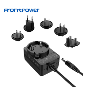 Frontpower 12v 1amp Adapter 12v1a Interchangeable Plug Ac/dc <strong>Adaptor</strong> with BIS UCKA UL CE GS SAA Cert for Tv Set-up Box - Product Image 4