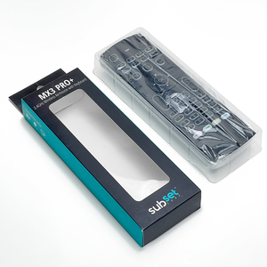Full Color Printing High-end Material Packaging Paper Box Tv Air <strong>Conditioning</strong> Remote <strong>Control</strong> Paper Box With Hook