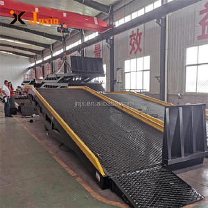 6t 8t 10t 12t Adjustable with Supporting Legs Forklift Yard Ramp <strong>Container</strong> Ramp for <strong>Loading</strong> <strong>Unloading</strong> <strong>Container</strong>/ Trailer Truck - Product Image 4