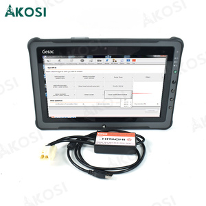Getac F110 Tablet + MPDR Software 3,9 probador de herramienta de diagnóstico de alta resistencia para Hitachi 2017, 2, 1, 2, 3, 2, 3, 2, 3, 4, 4, 4, 4, 5, 2
